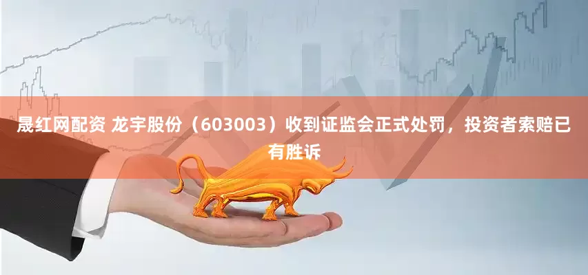 晟红网配资 龙宇股份（603003）收到证监会正式处罚，投资者索赔已有胜诉